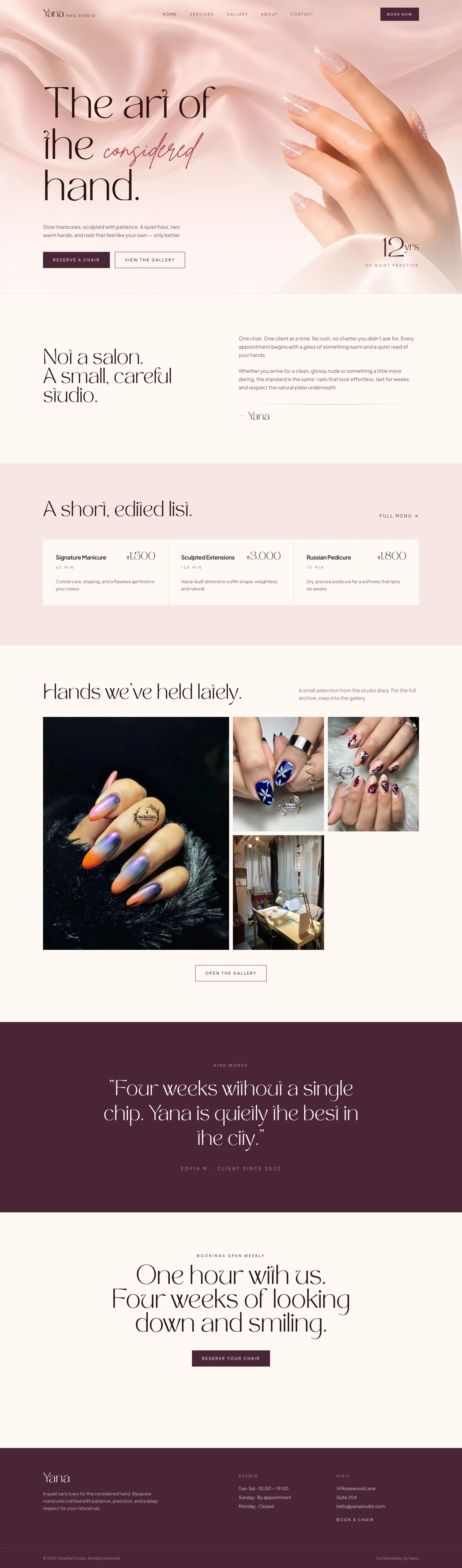 Yana Nail Studio